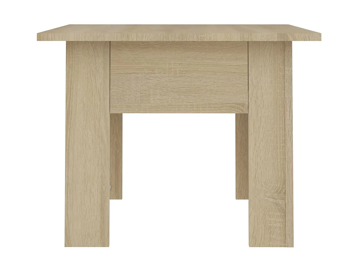 Mesa de centro 55x55x42 cm aglomerado cor carvalho sonoma PT680789