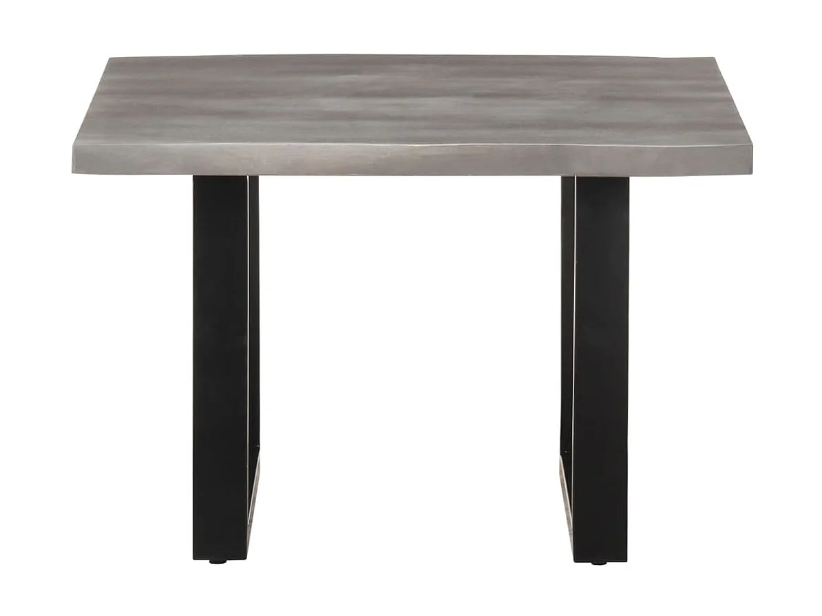 Salontafel met natuurlijke randen 60x60x40 cm acaciahout NL164238