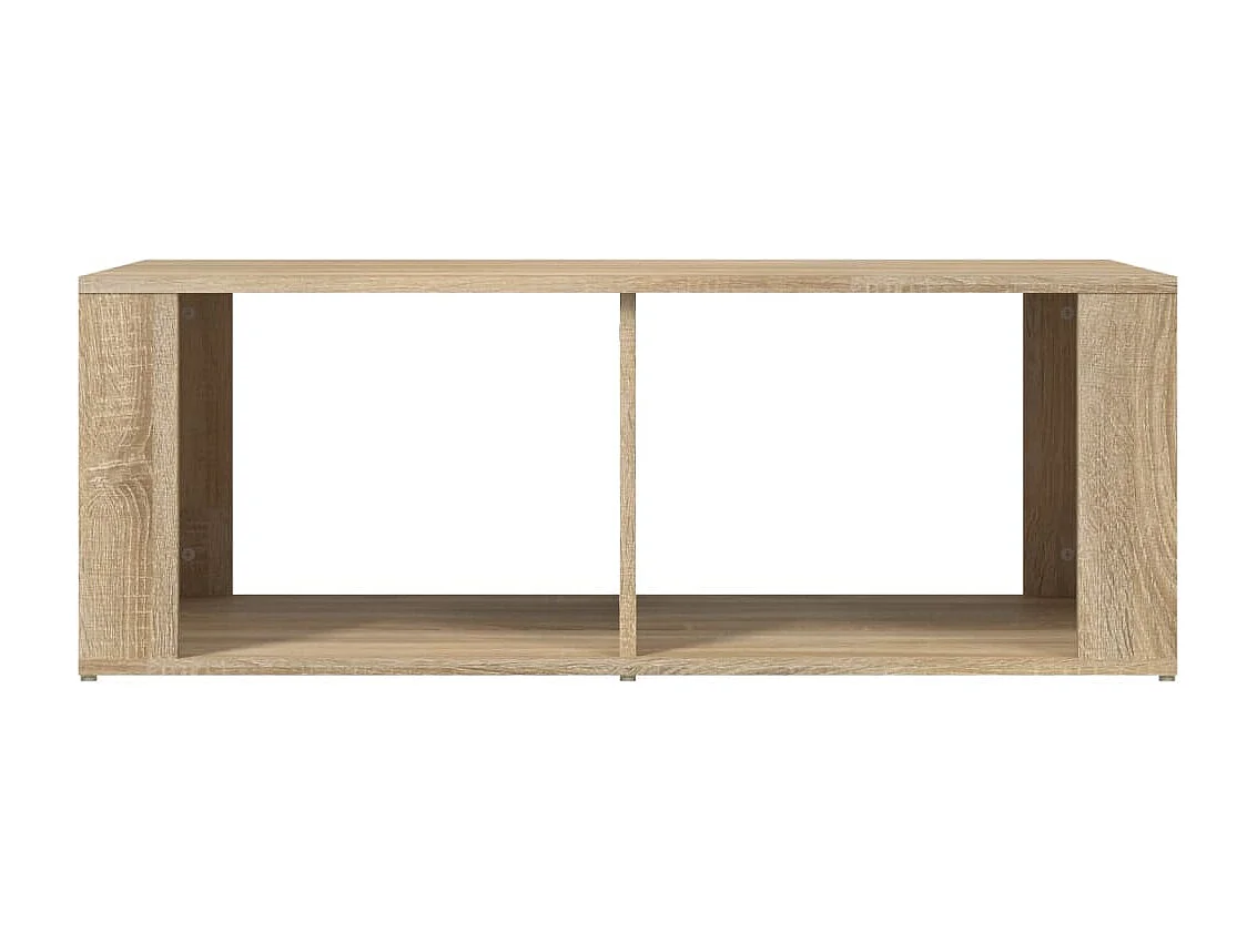 Table basse Chêne sonoma 100x50x36 cm Bois d'ingénierie OFR74106 BonneVie Meuble