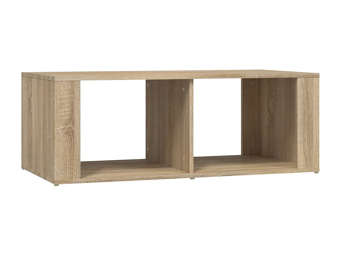 Table basse Chêne sonoma 100x50x36 cm Bois d'ingénierie OFR74106 BonneVie Meuble