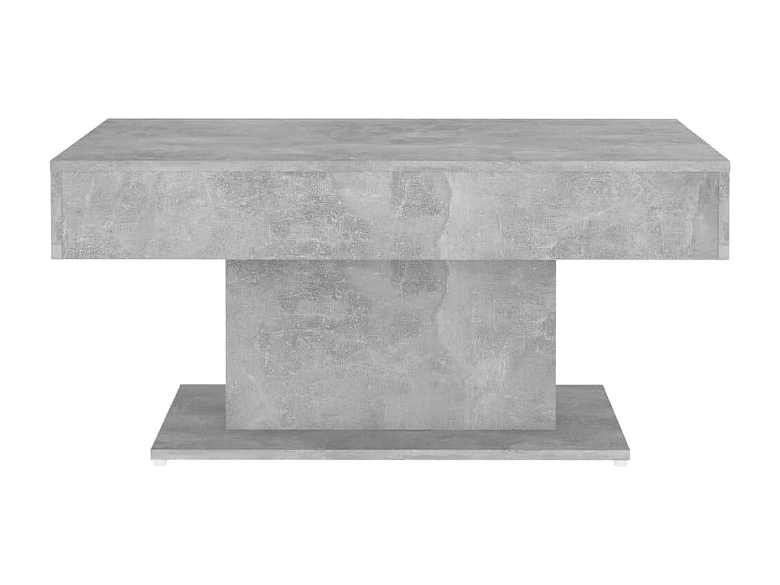 Mesa de centro 96x50x45 cm derivados madeira cinzento cimento PT498074