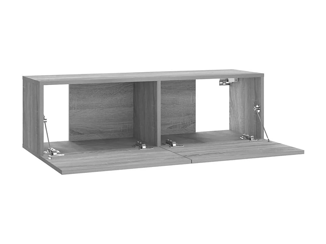 Ensemble de meubles TV muraux Sonoma gris Bois d'ingénierie GR76935