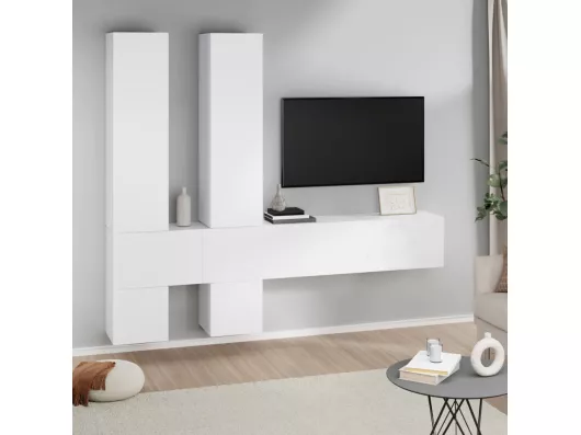 Kauf Unique TV-Wandschrank,TV-Hängeschrank Weiß Holzwerkstoff -gkd943462