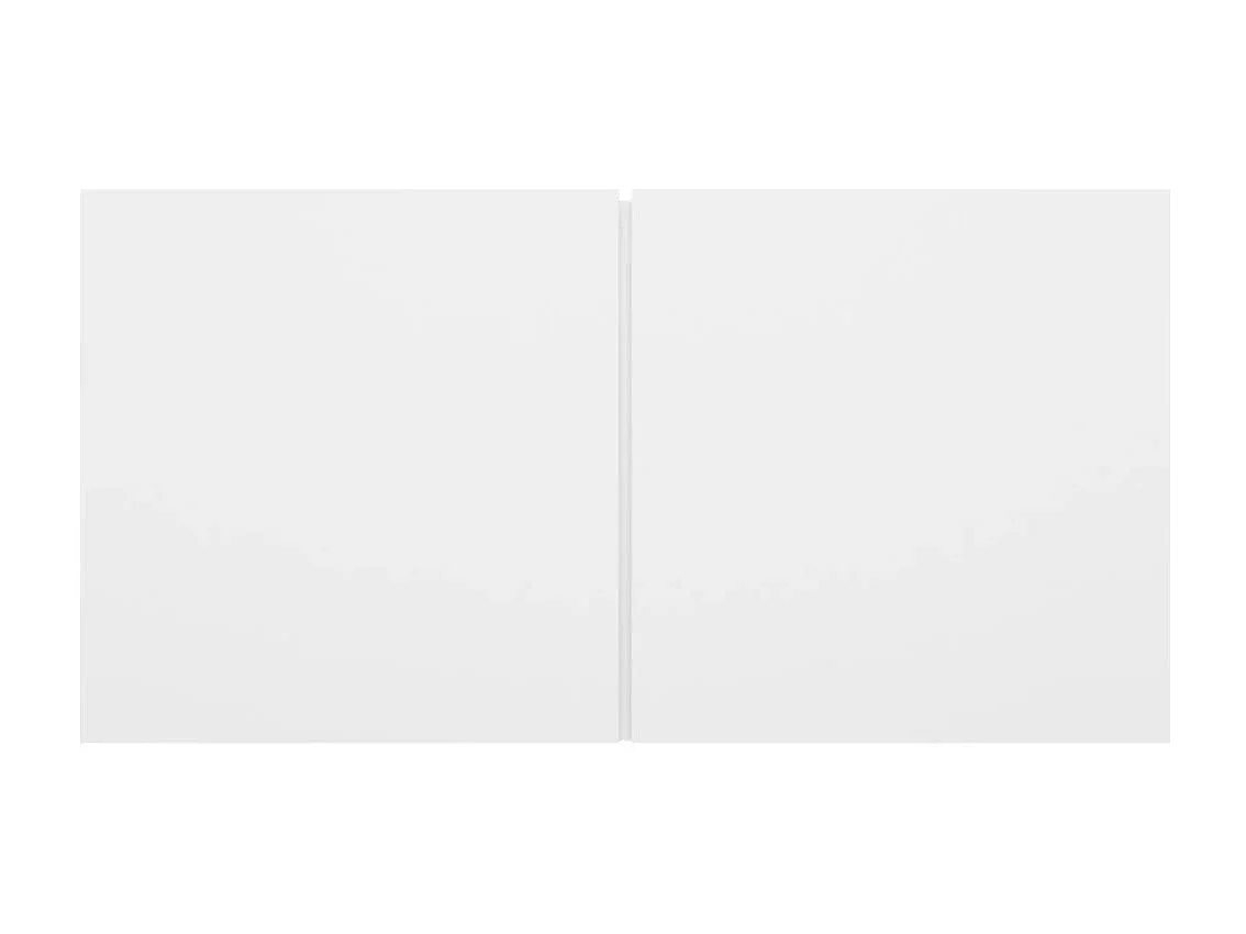 3 pcs Meubles TV suspendus Blanc 60x30x30 cm LWW80594