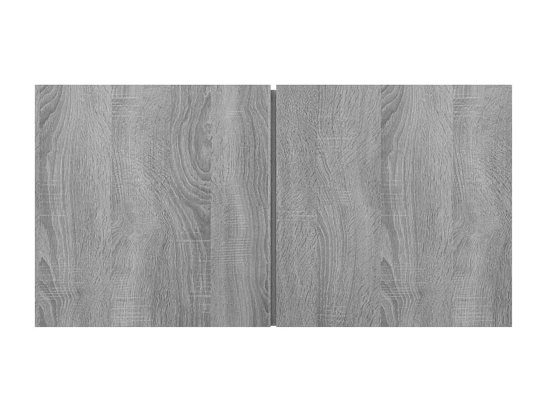 Muebles para TV colgantes 3 uds madera gris Sonoma 60x30x30 cm ES23936