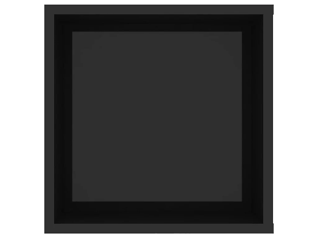 TV-Wandschrank,TV-Hängeschrank Hochglanz-Schwarz 102x35x35 cm Holzwerkstoff -gkd807141