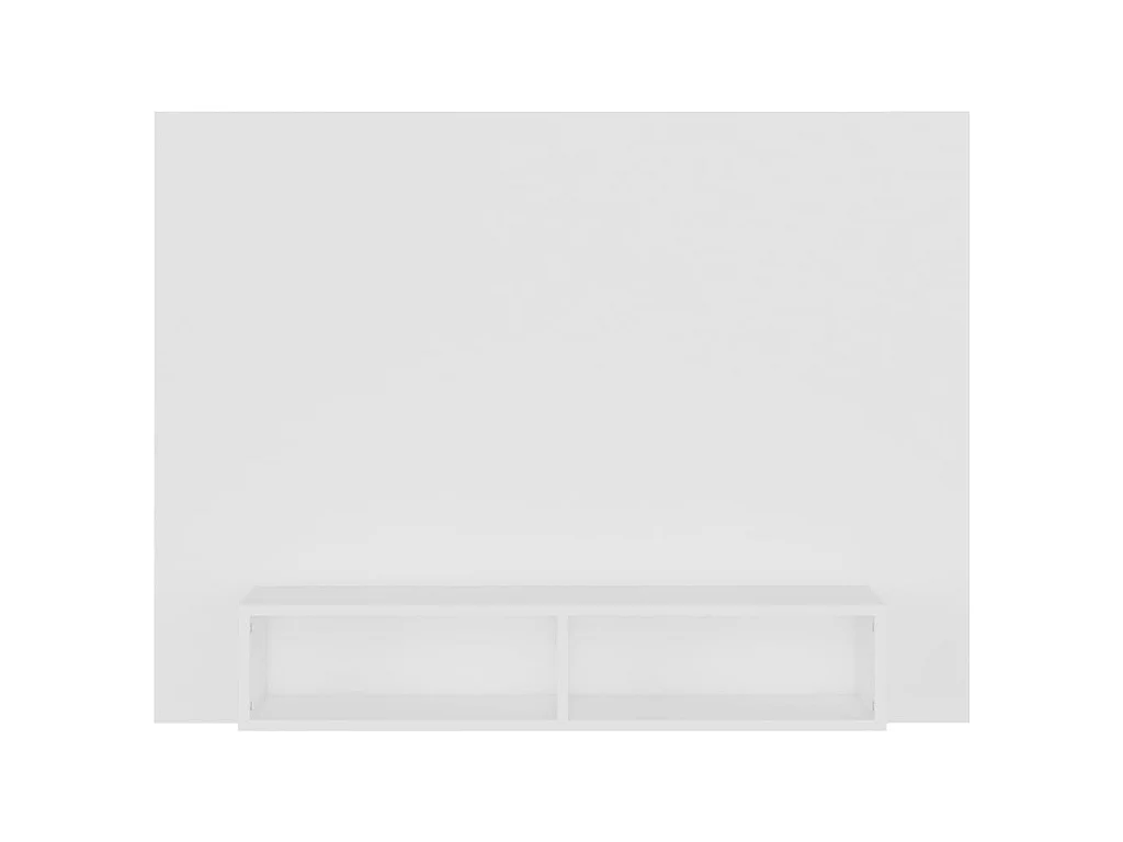 Meuble TV suspendu Blanc 120x23,5x90 cm Aggloméré LWW68112