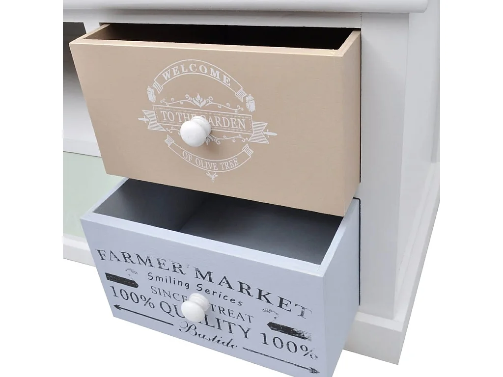 Meuble TV en style français Bois BE60236