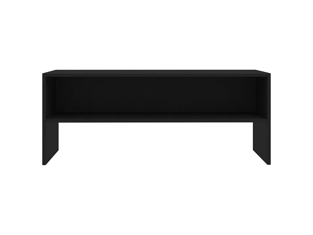 TV-Schrank,TV-Möbel Schwarz 100x40x40 cm Holzwerkstoff -gkd729430