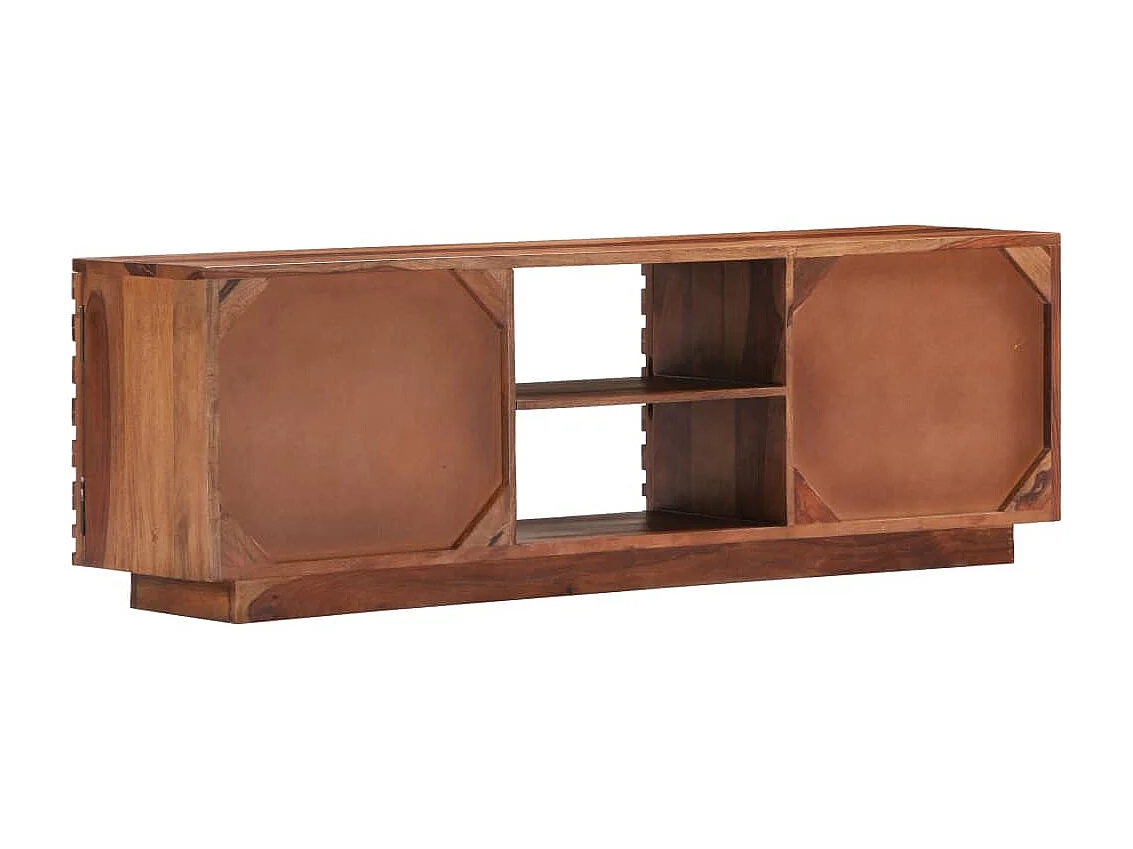 Tv-meubel 120x30x40 cm massief sheeshamhout NL186465