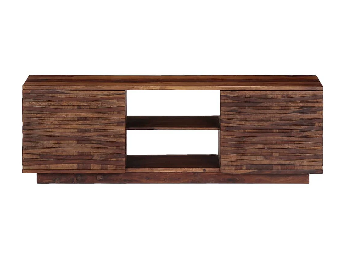 Meuble TV 120x30x40 cm Bois solide BE71475