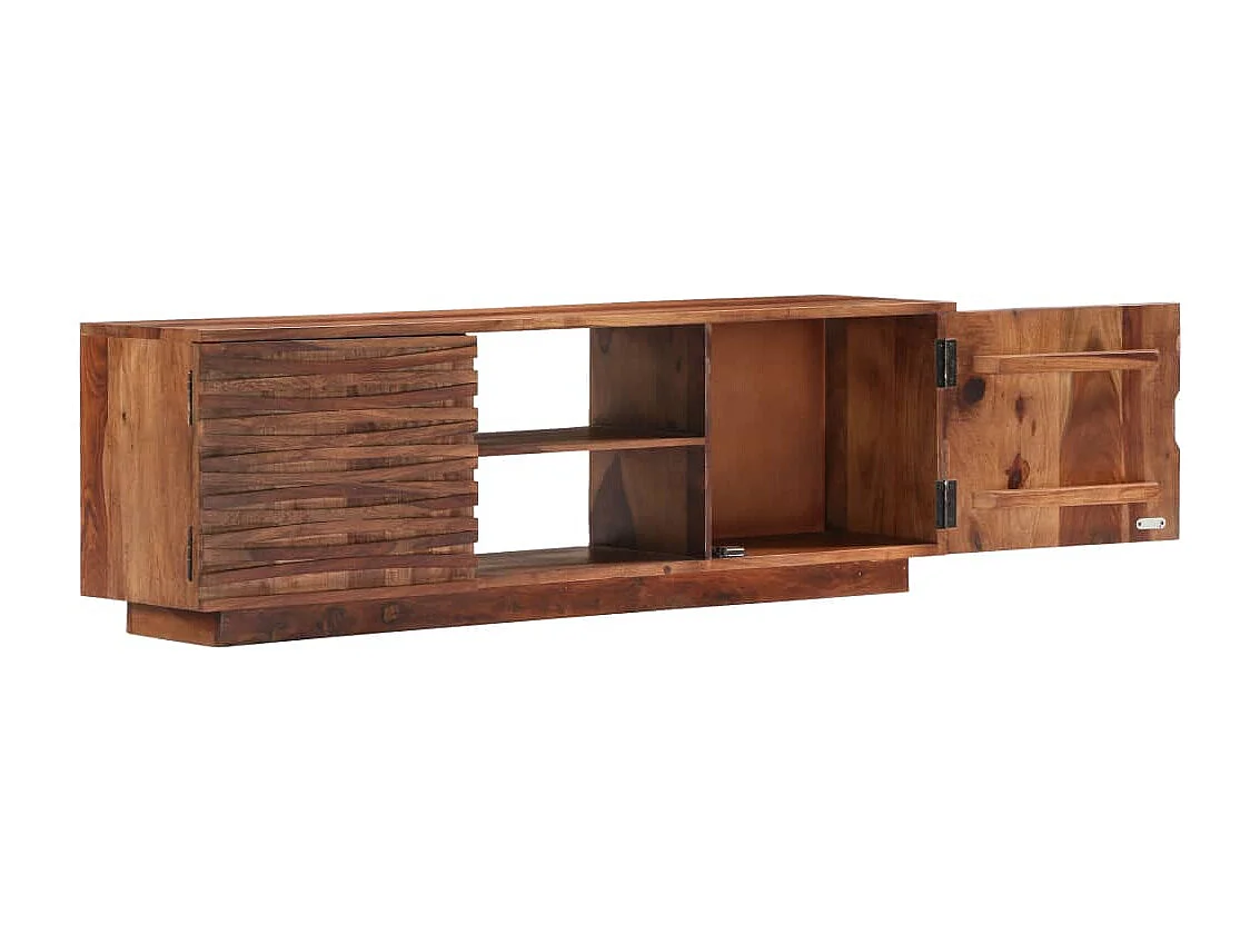 Meuble TV 120x30x40 cm Bois solide BE71475