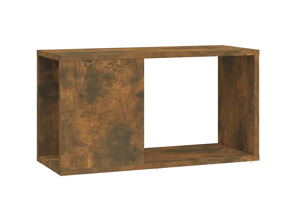 Tv-meubel 60x24x32 cm bewerkt hout gerookt eikenkleurig NL55409