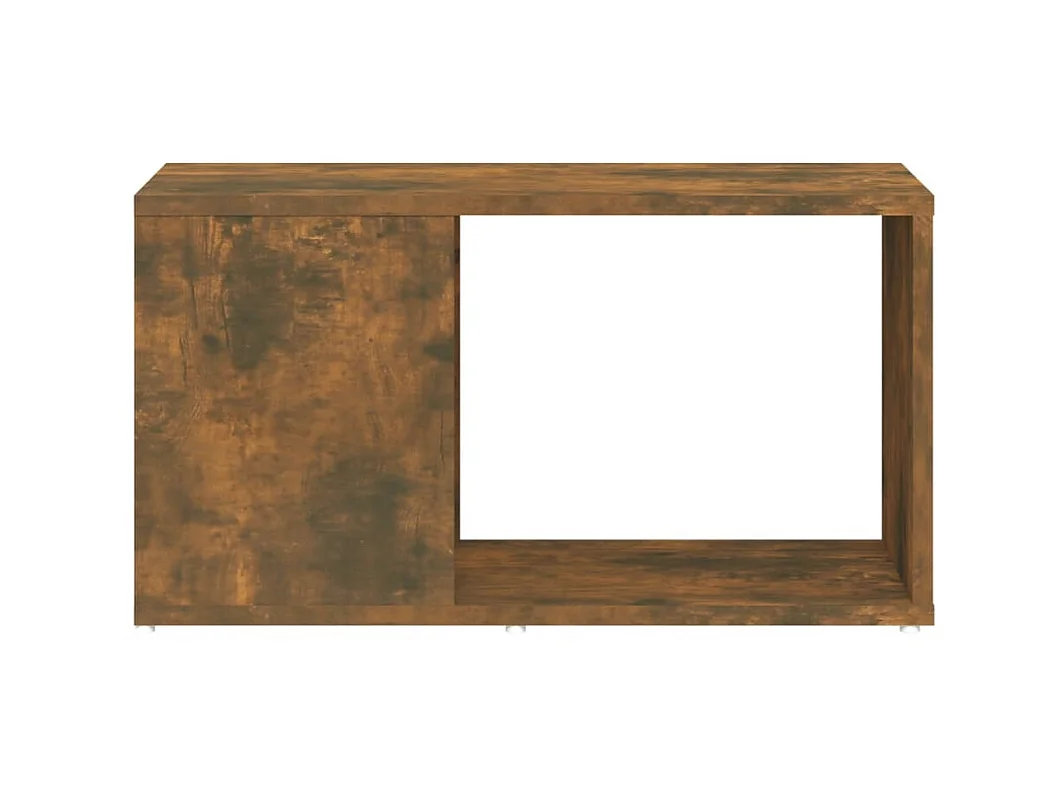 Tv-meubel 60x24x32 cm bewerkt hout gerookt eikenkleurig NL55409