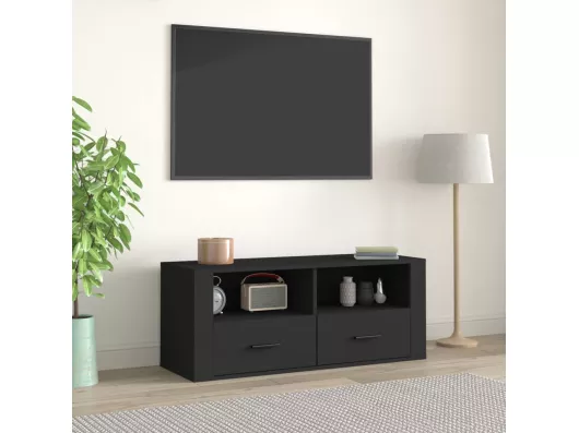 Kauf Unique TV-Schrank,TV-Möbel Schwarz 100x35x40 cm Holzwerkstoff -gkd326227