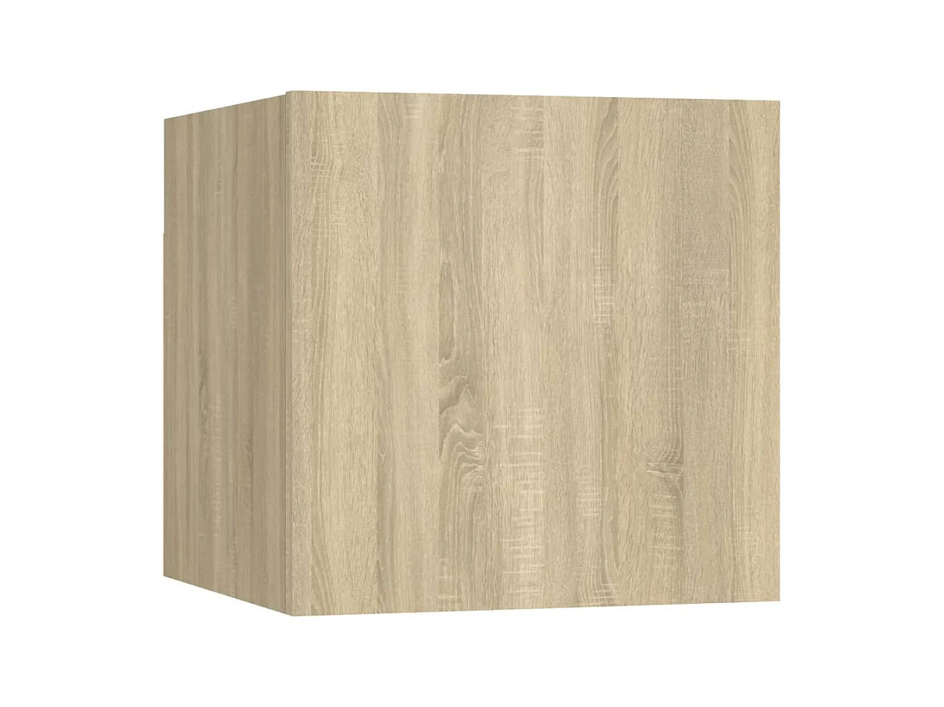 6-delige Tv-meubelset bewerkt hout sonoma eikenkleurig NL31926