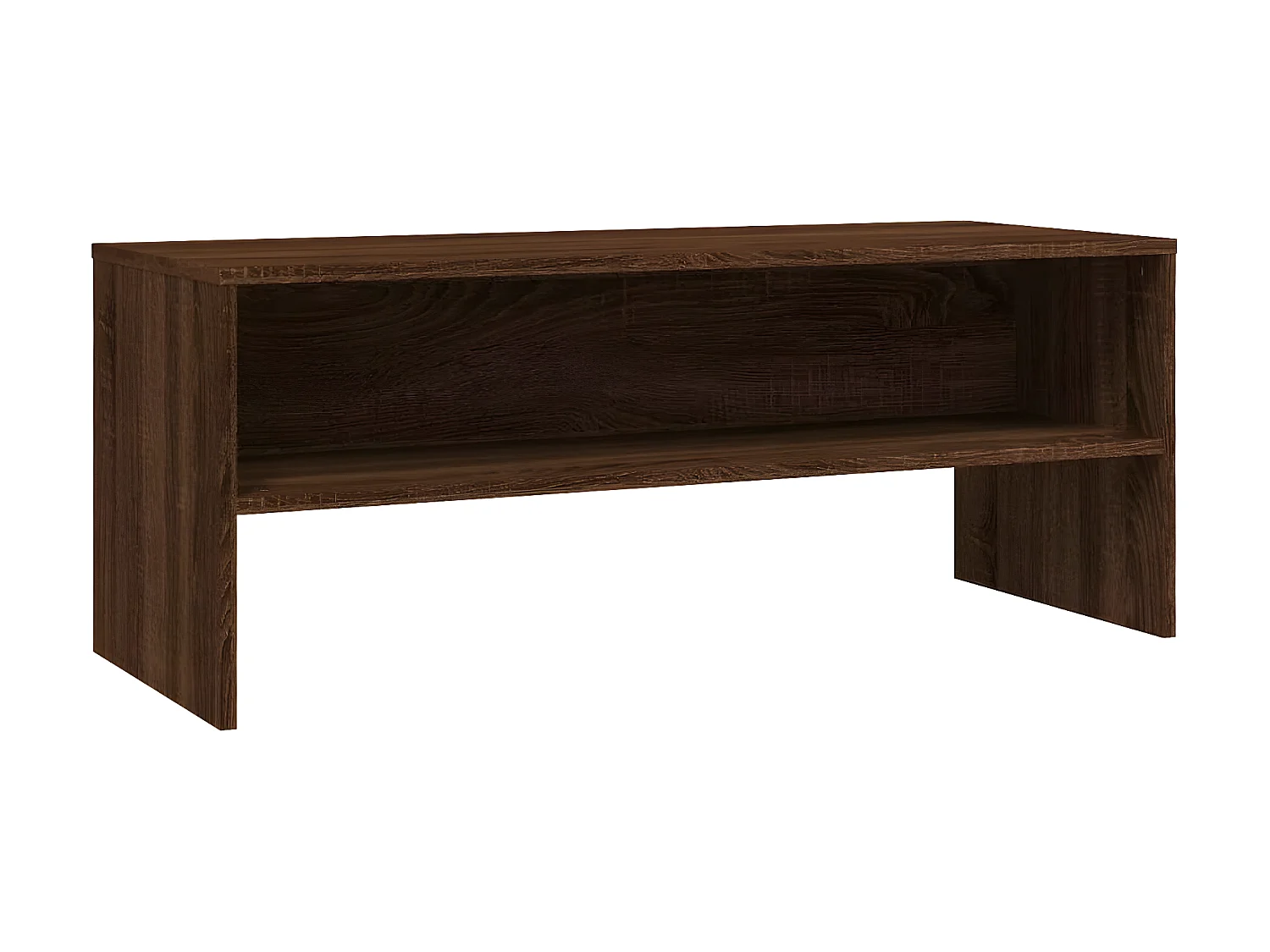 TV-Schrank,TV-Möbel Braun Eichen-Optik 100x40x40 cm Holzwerkstoff -gkd530466