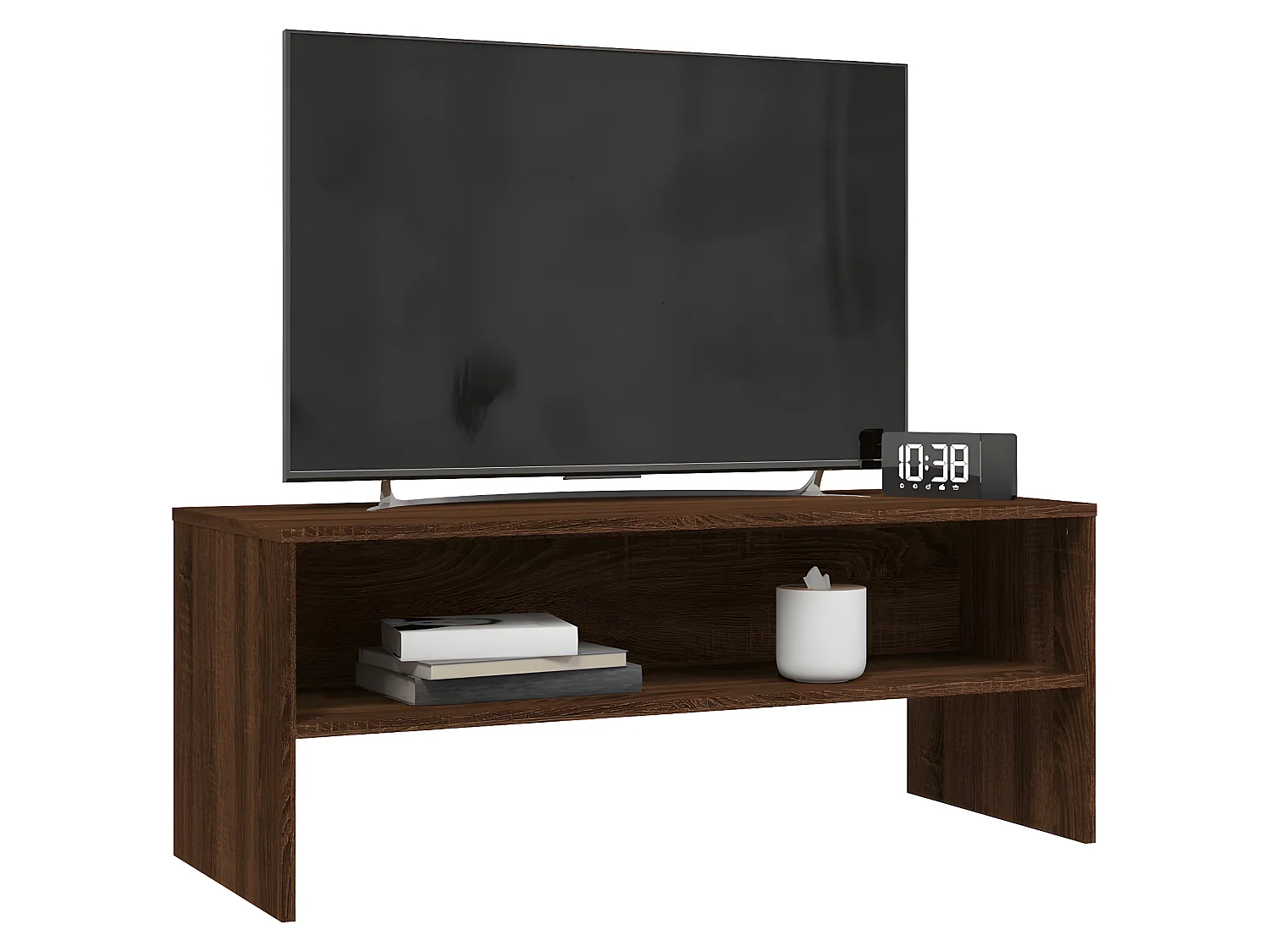 TV-Schrank,TV-Möbel Braun Eichen-Optik 100x40x40 cm Holzwerkstoff -gkd530466