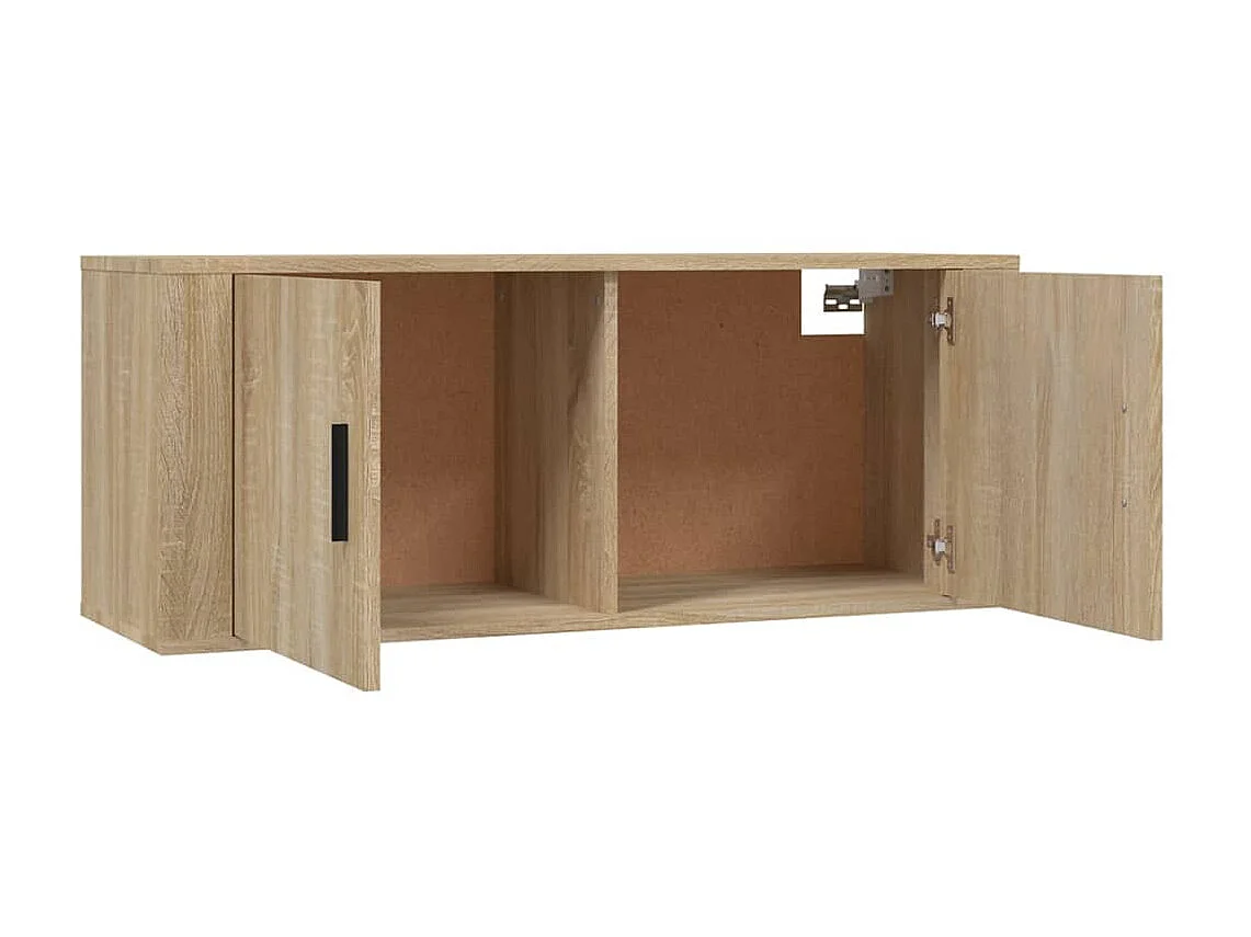 Ensemble de meubles TV 3 pcs Chêne sonoma Bois d'ingénierie BE19089