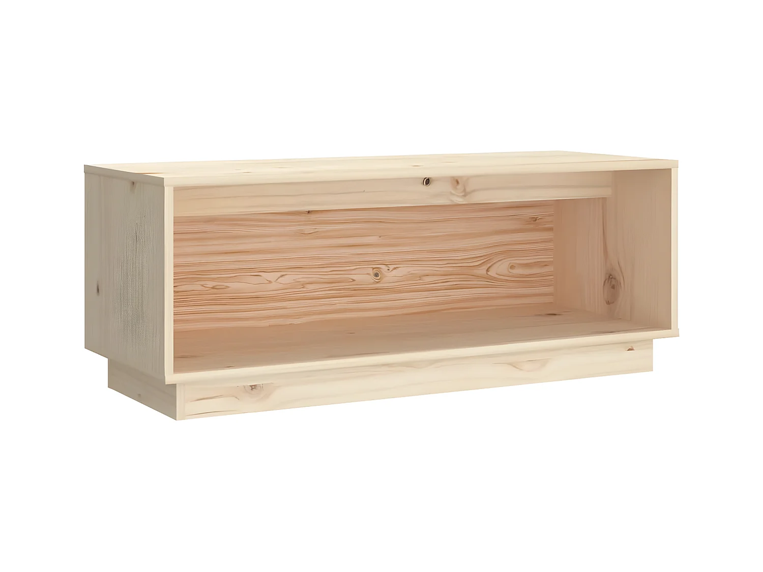 Meuble TV 90x35x35 cm Bois de pin massif BE65818