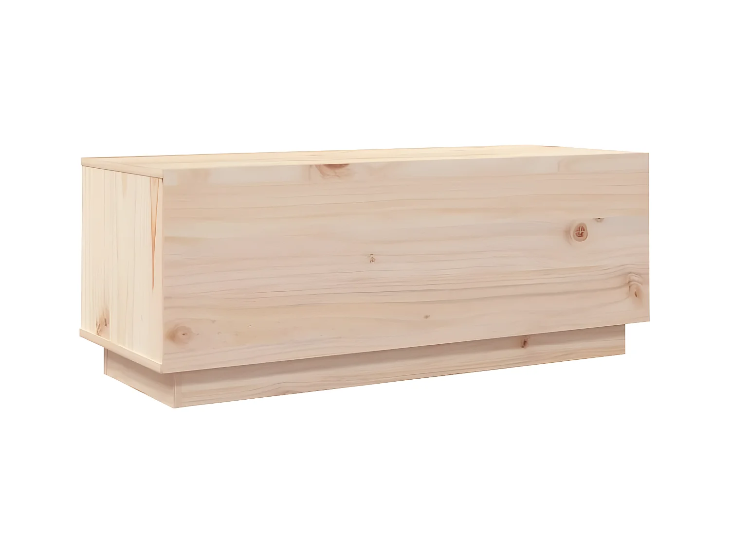 Meuble TV 90x35x35 cm Bois de pin massif BE65818