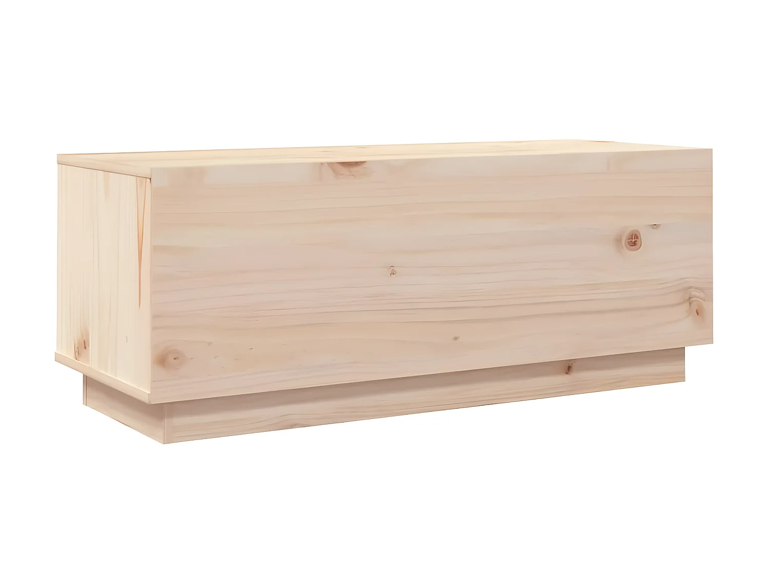 Meuble TV 90x35x35 cm Bois de pin massif BE65818
