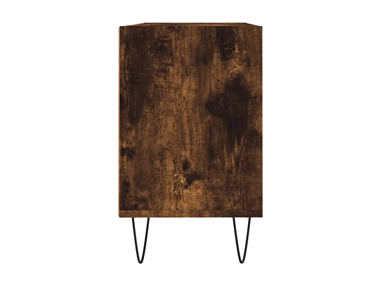 Meuble TV chêne fumé 103,5x30x50 cm bois d'ingénierie BE30170