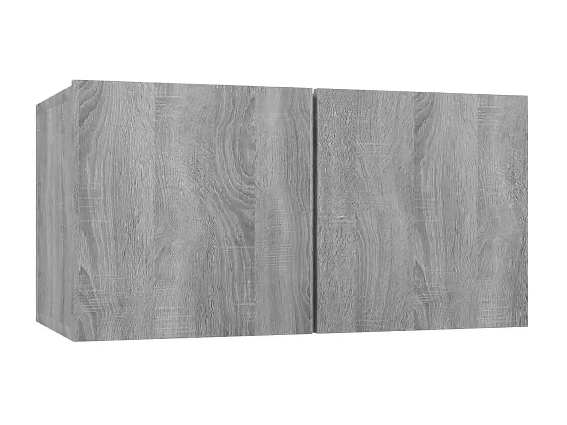 5-tlg. TV-Schrank-Set,TV-Möbel Grau Sonoma Holzwerkstoff -gkd689531