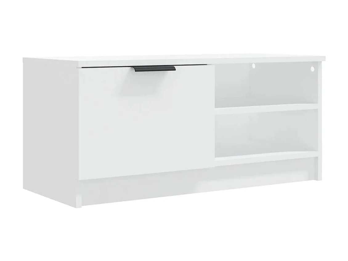 TV-Schrank,TV-Möbel Weiß 80x35x36,5 cm Holzwerkstoff -gkd68808