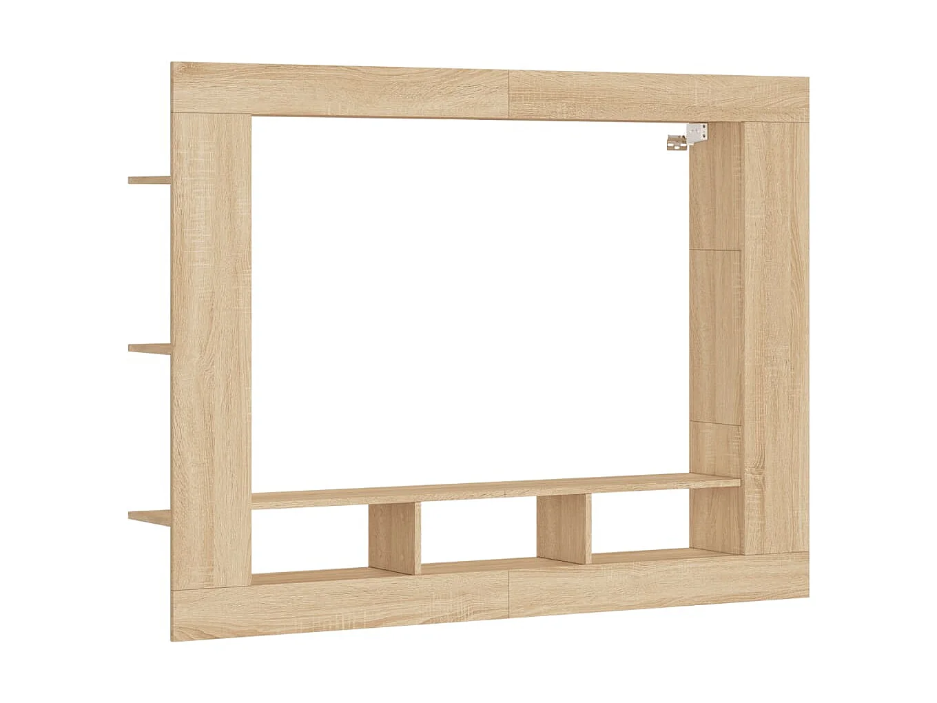 Móvel de TV 152x22x113 cm derivados de madeira carvalho sonoma PT657111