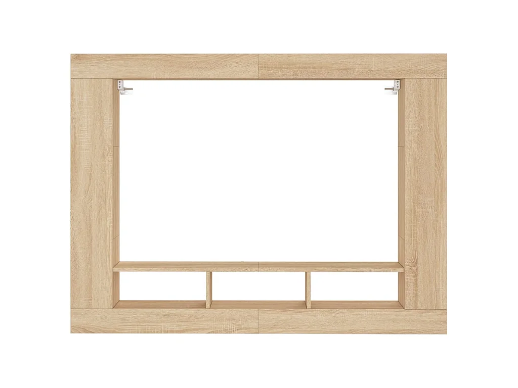 Móvel de TV 152x22x113 cm derivados de madeira carvalho sonoma PT657111