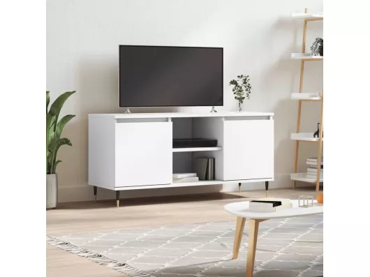 Kauf Unique TV-Schrank,TV-Möbel Weiß 104x35x50 cm Holzwerkstoff -gkd572181