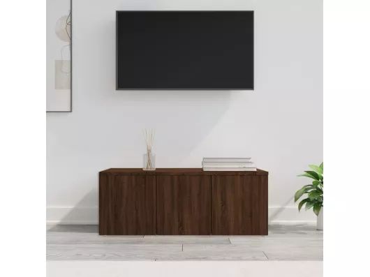 Kauf Unique TV-Schrank,TV-Möbel Braun Eichen-Optik 80x34x30 cm Holzwerkstoff -gkd101603