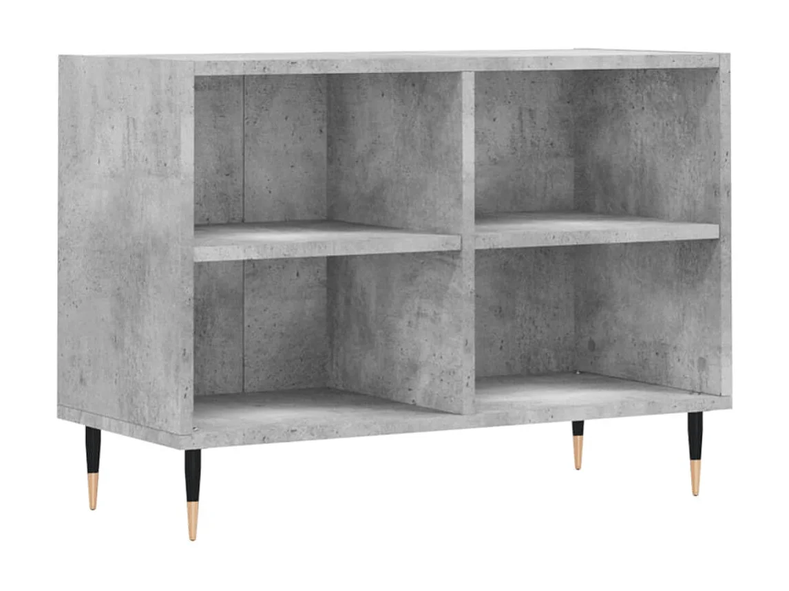 TV-Schrank,TV-Möbel Betongrau 69,5x30x50 cm Holzwerkstoff -gkd210663
