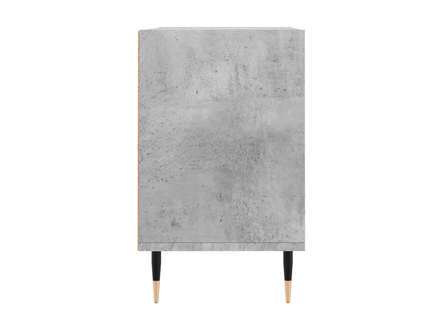 Meuble TV BEis béton 69,5x30x50 cm bois d'ingénierie BE97432