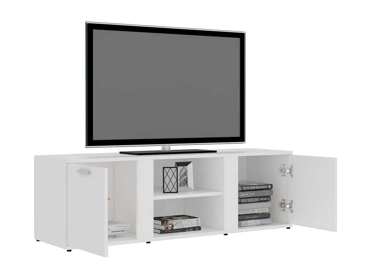 TV-Schrank,TV-Möbel Weiß 120x34x37 cm Holzwerkstoff -gkd681252