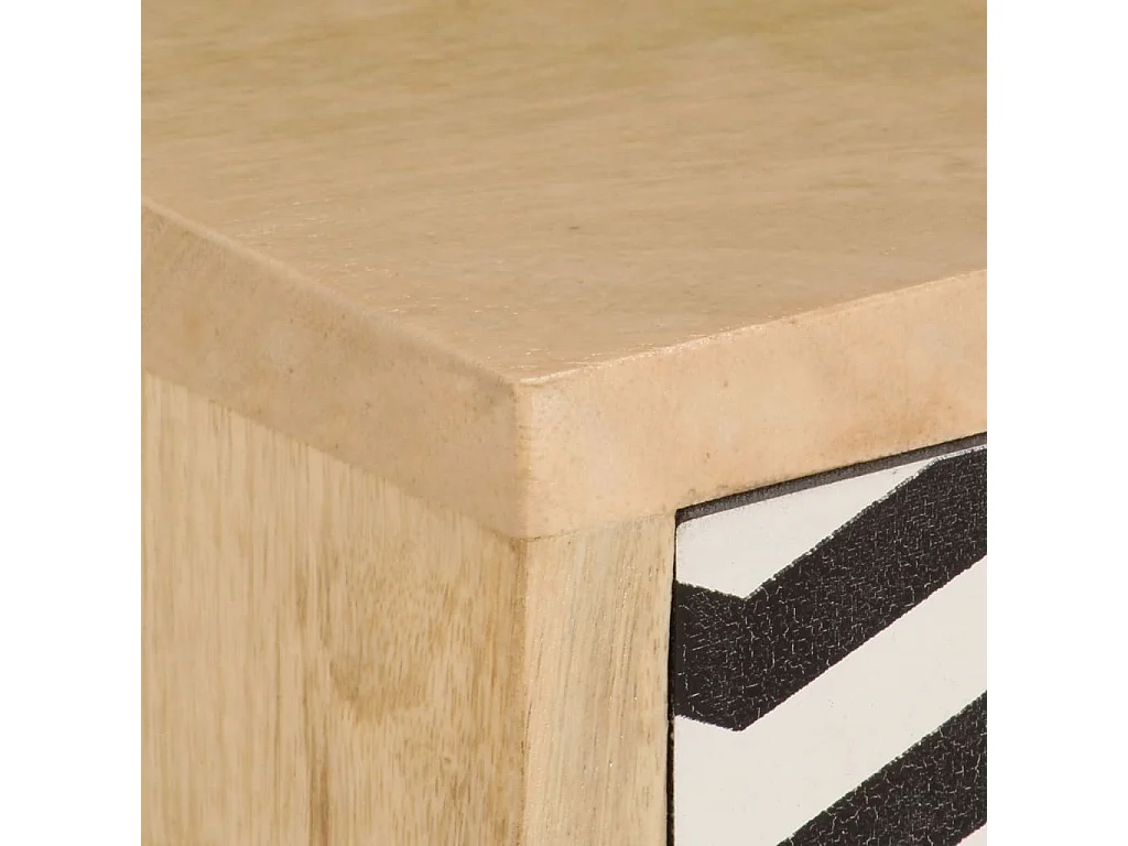 Tv-meubel 120x30x40 cm massief mangohout NL675603