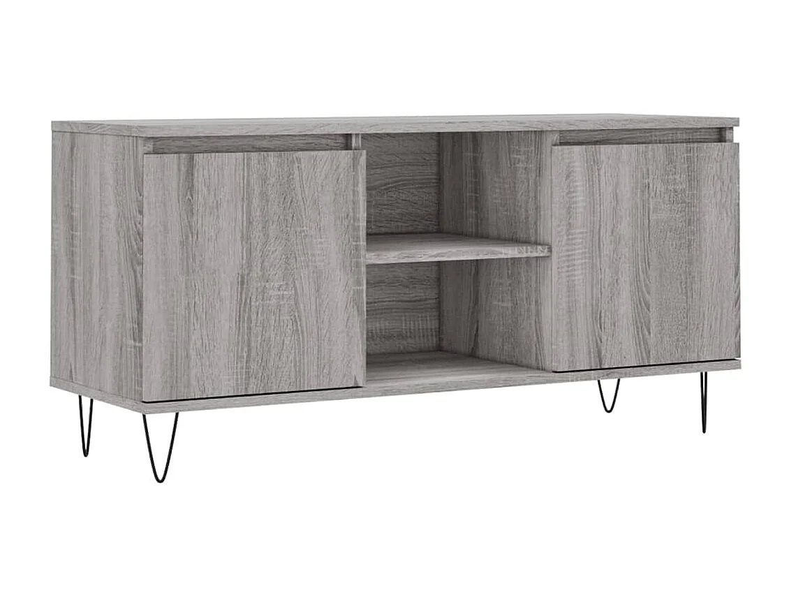 Meuble TV sonoma BEis 104x35x50 cm bois d'ingénierie BE60398