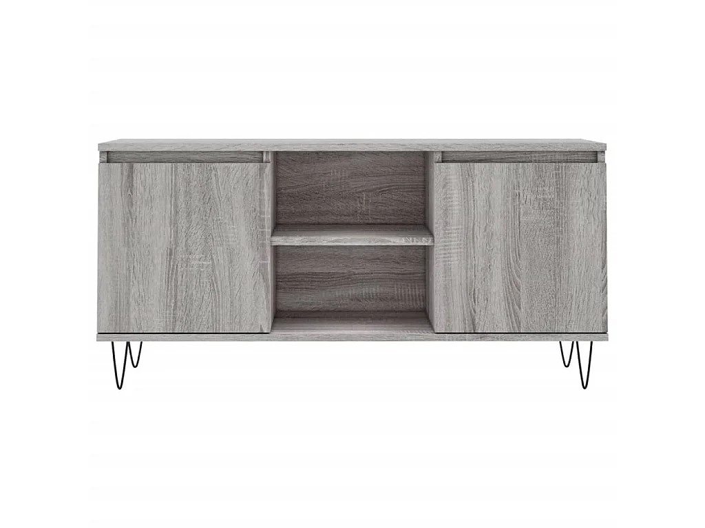 Meuble TV sonoma BEis 104x35x50 cm bois d'ingénierie BE60398