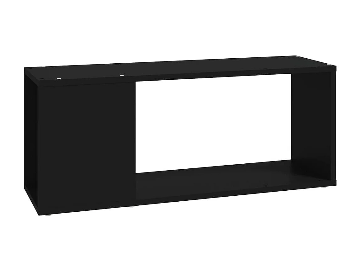 TV-Schrank,TV-Möbel Schwarz 80x24x32 cm Holzwerkstoff -gkd28711