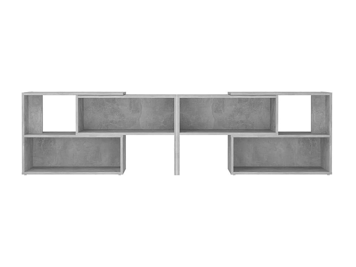 TV-Schrank,TV-Möbel Betongrau 149x30x52 cm Holzwerkstoff -gkd689445