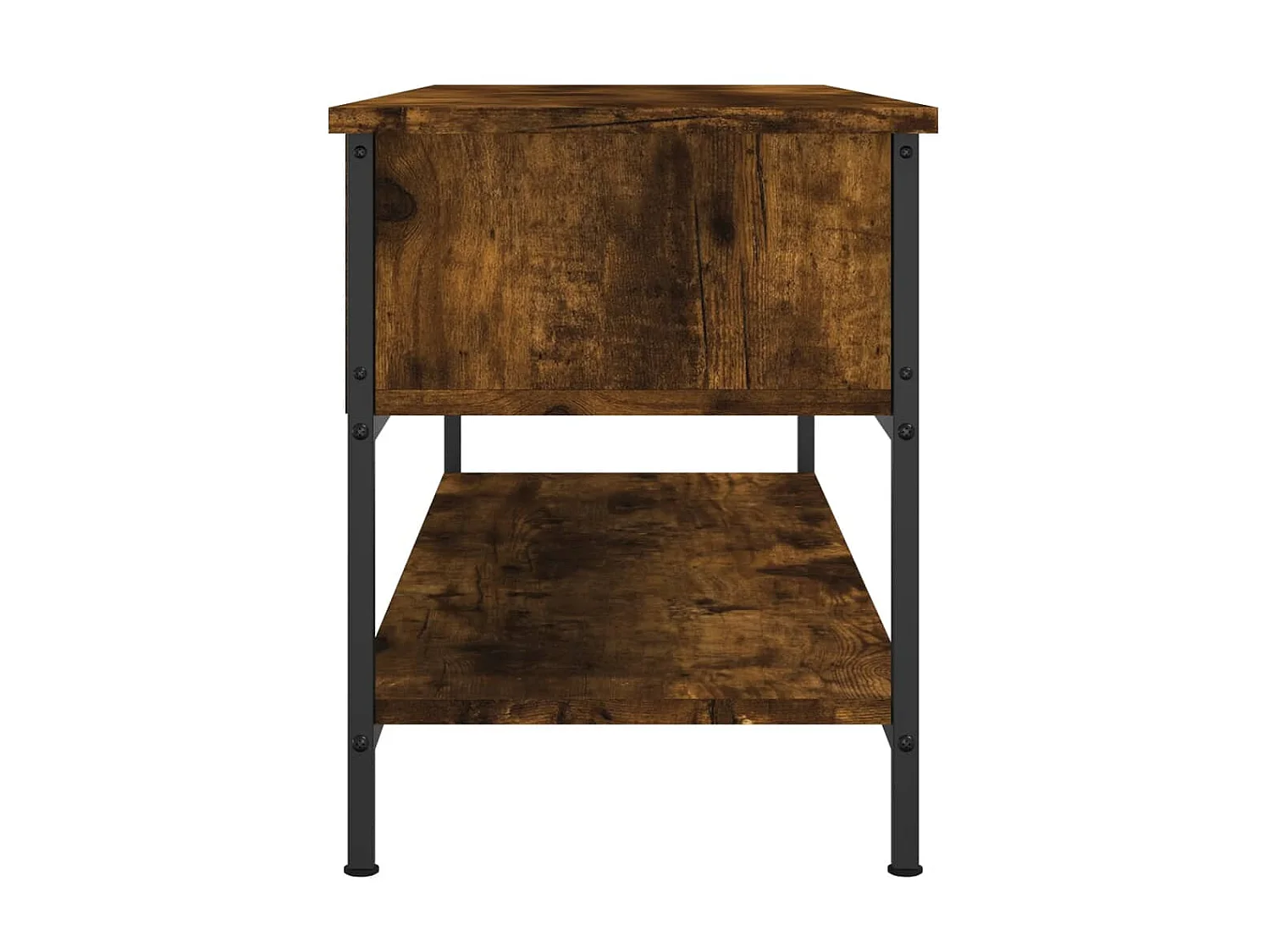 TV-Schrank,TV-Möbel Räuchereiche 100x35x45 cm Holzwerkstoff -gkd719371