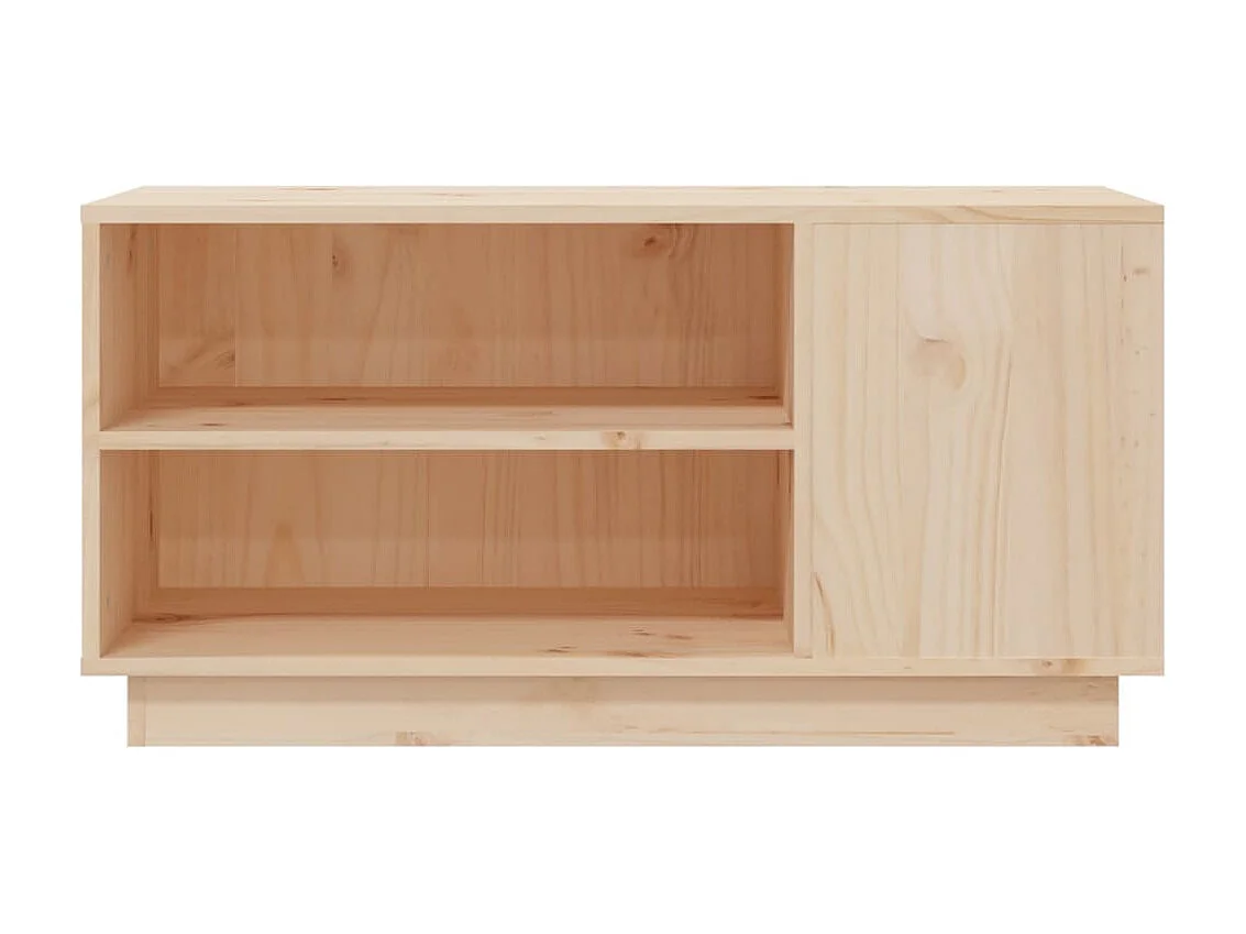 TV-Schrank,TV-Möbel 80x35x40,5 cm Massivholz Kiefer -gkd52989