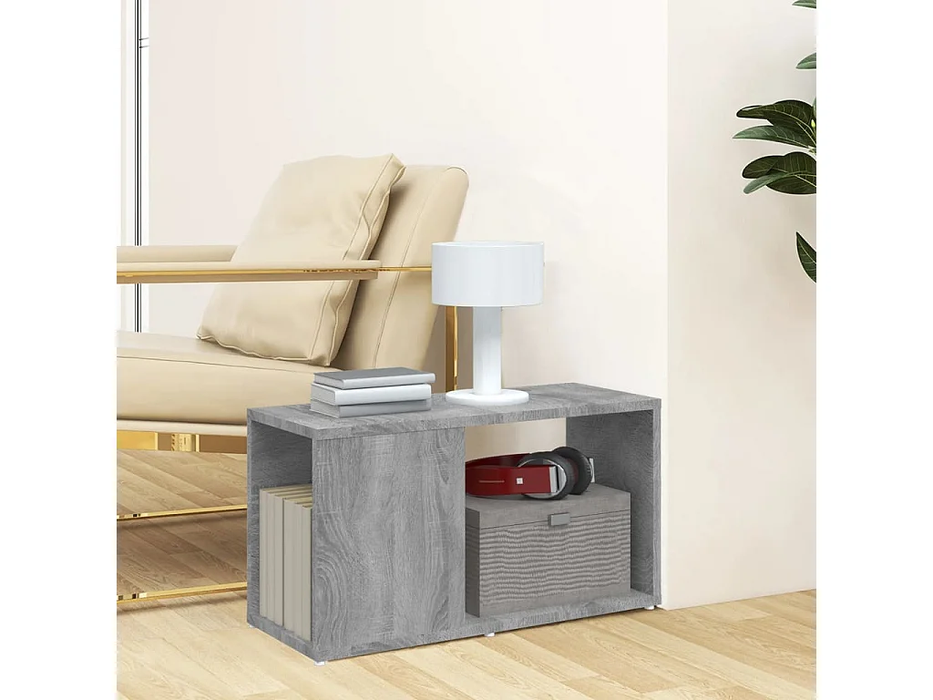 TV-Schrank,TV-Möbel Grau Sonoma 60x24x32 cm Holzwerkstoff -gkd746330