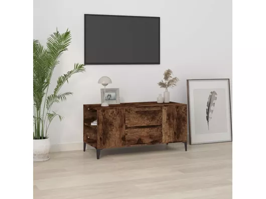 Kauf Unique TV-Schrank,TV-Möbel Räuchereiche 102x44,5x50 cm Holzwerkstoff -gkd509461