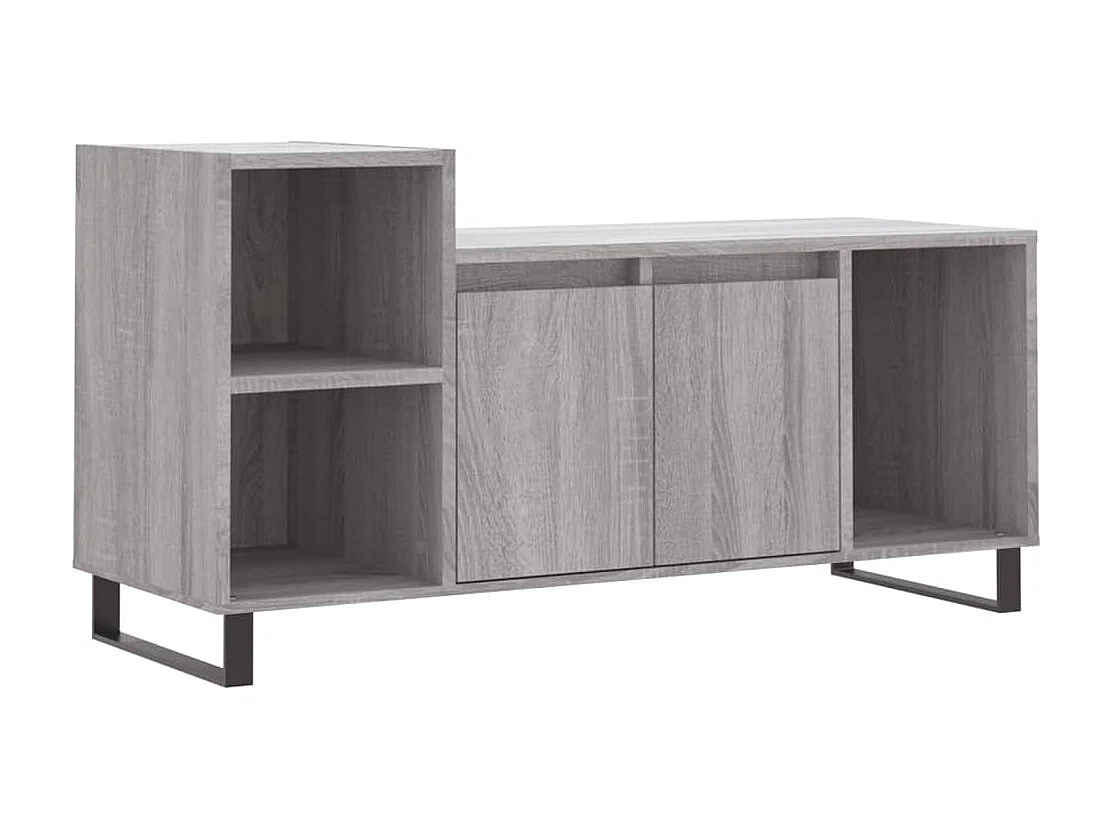 TV-Schrank,TV-Möbel Grau Sonoma 100x35x55 cm Holzwerkstoff -gkd214989
