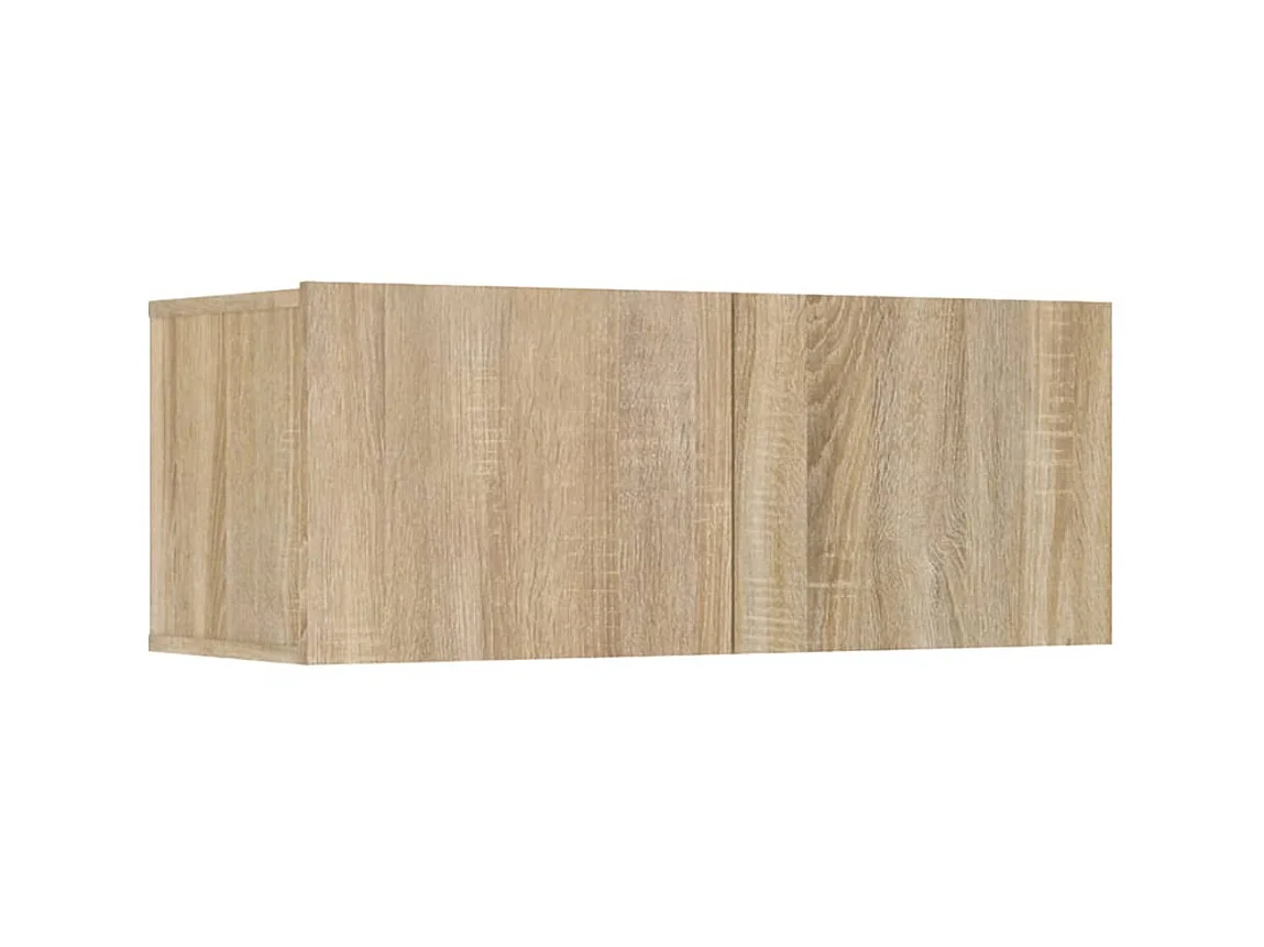 Ensemble de meubles TV 8 pcs Chêne sonoma Bois d'ingénierie BE99157
