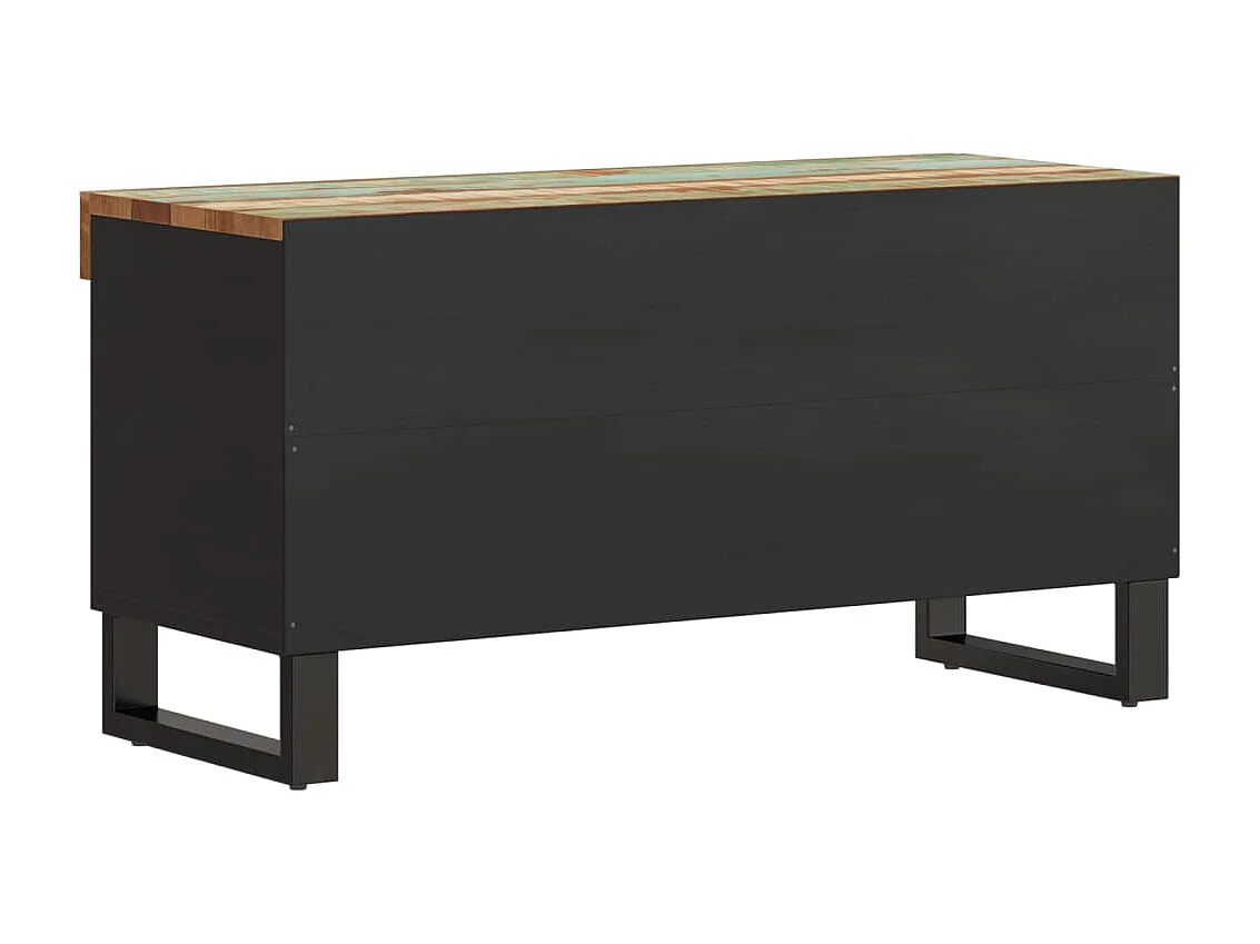 Meuble TV 85x33x43,5 cm bois massif de récupération BE99224