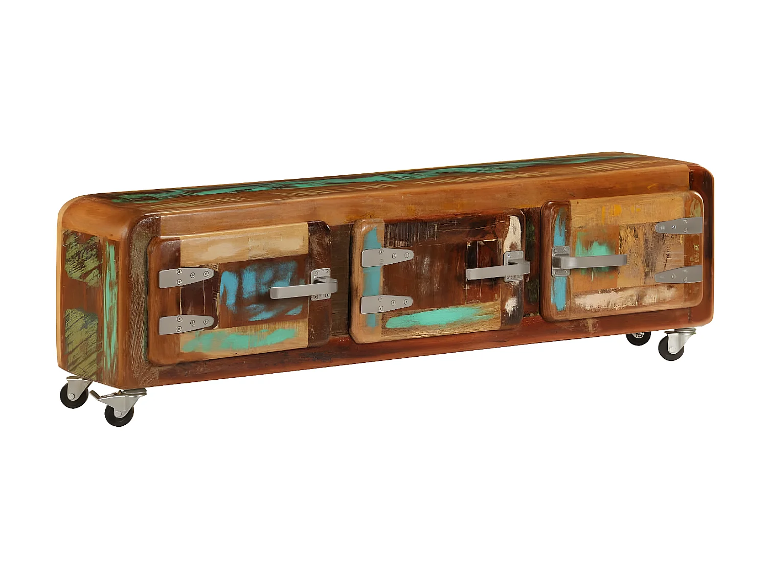 TV-Schrank,TV-Möbel 120x30x37 cm Altholz Massiv -gkd454332