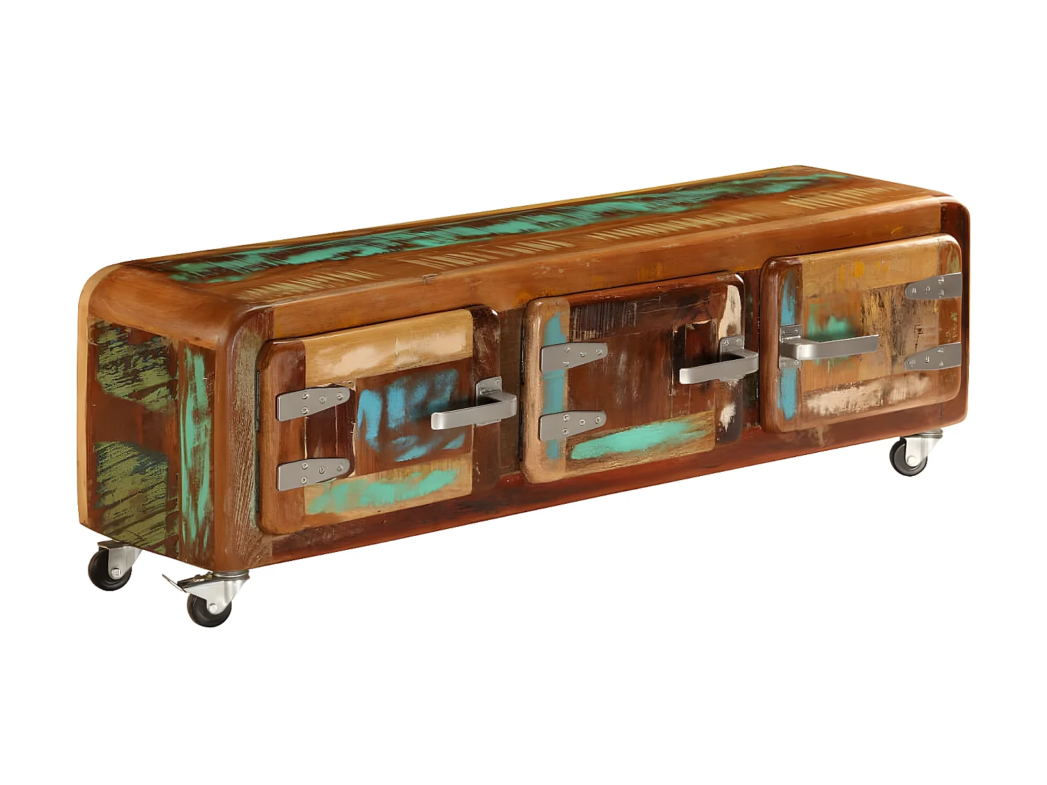 TV-Schrank,TV-Möbel 120x30x37 cm Altholz Massiv -gkd454332